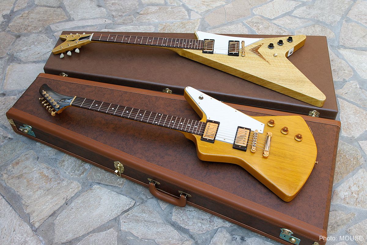 【在庫日本製】Gibson Flying V　ハードケース　TKL made in canada ギブソン　フライングV ハードケース