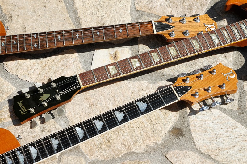 SGとSeagullのヘッドストック