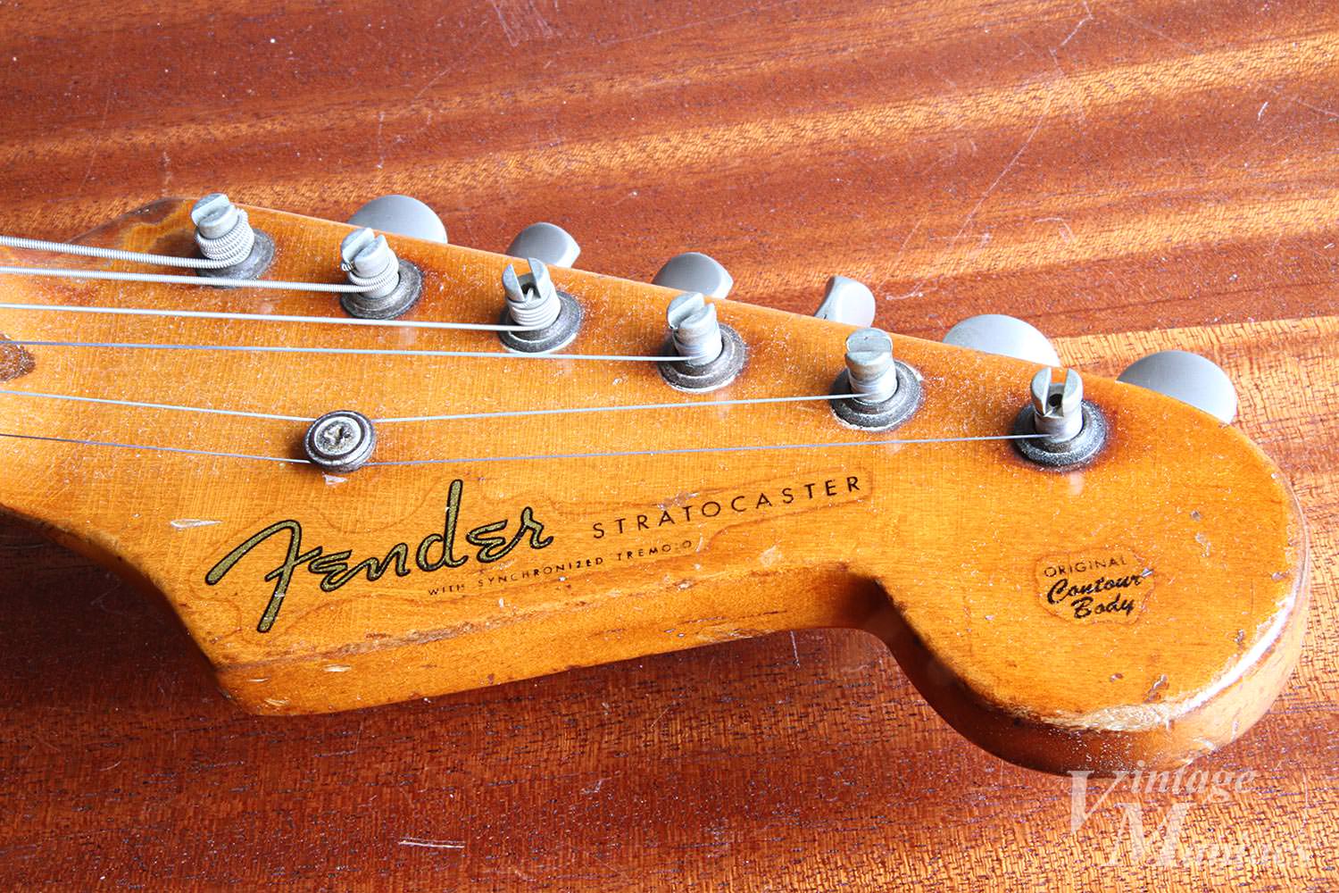 注文後の変更キャンセル返品 Fender STRATOCASTER 1954-63 水転写