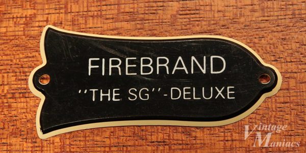 FIREBRAND THE SG DELUXEのトラスロッドカバー