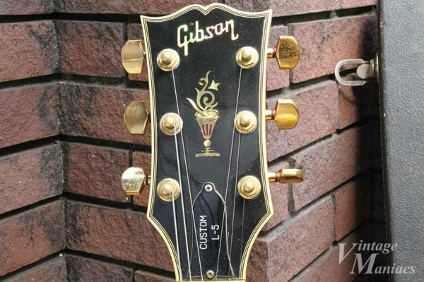 Gibson L-5Sのヘッドストック