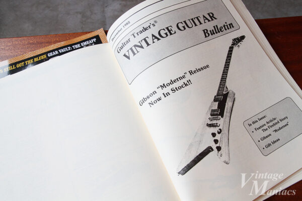 Guitar Trader's Bulletinに掲載されたギブソン・モダーン