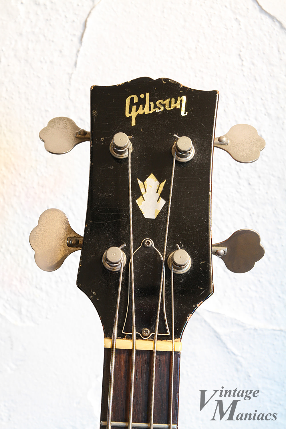 特急 Gibson Les Paul Headstock Overlay 突き板 - 楽器/器材