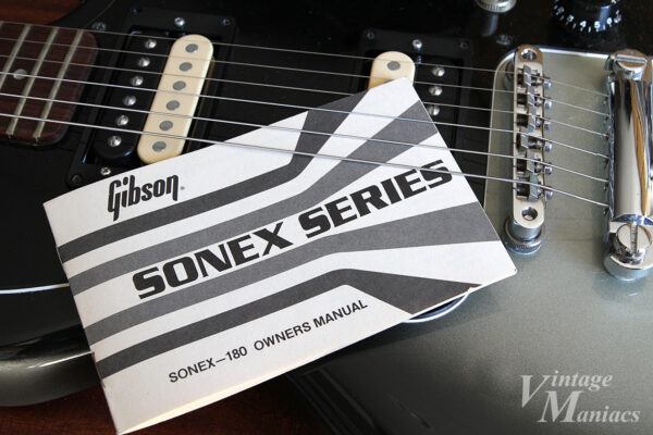 Gibson Sonex 180のマニュアル