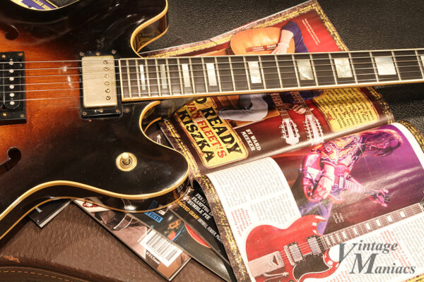 Vintage Guitar Magazineとギターのサイズ比較