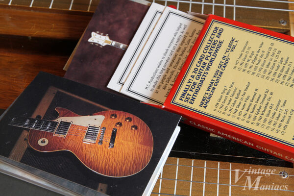 開封したクラシックアメリカンギターカード