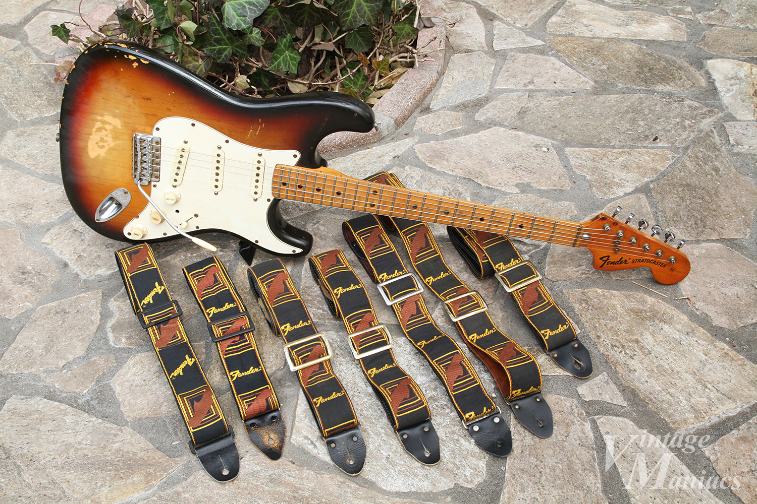 Fender VIntage 1970s Logo Guitar Strap