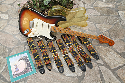 Fender USA ビンテージ ギター　ベース　ストラップ　モノグラム