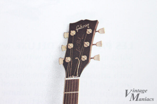 Gibson Les Paul 55/77のカタログ写真のヘッド