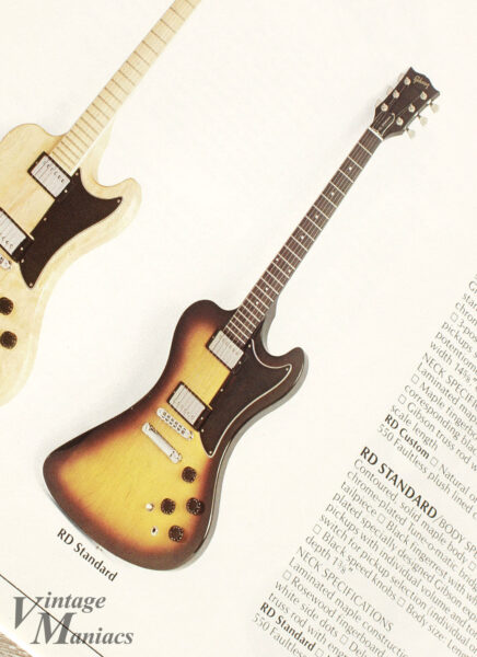 Gibson RD Standardのカタログページ