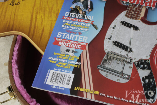 Vintage Guitar Magazineの表紙