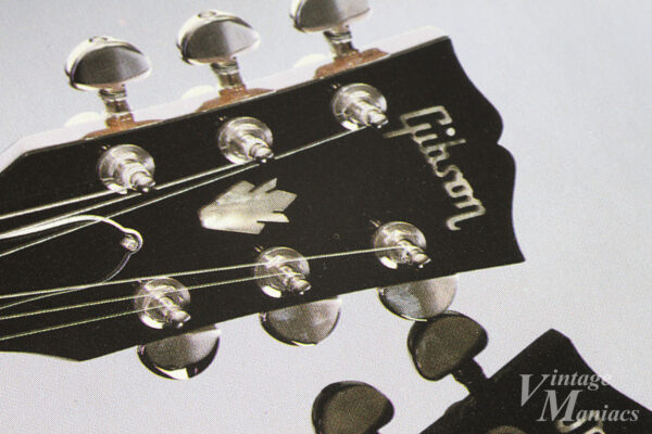 Gibson ES-335のヘッドストック・ロゴ