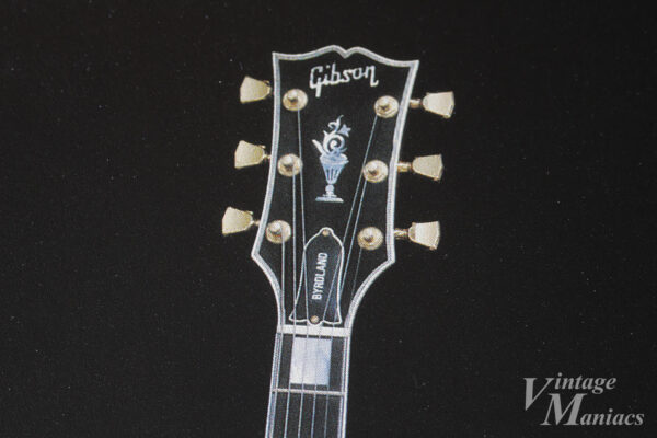 Gibson Byrdlandのヘッドストック・ロゴ