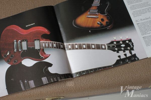 Gibson SGのカタログページ